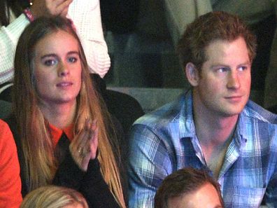 Cressida Bonas and Prince Harry in 2014 shortly before their breakup.