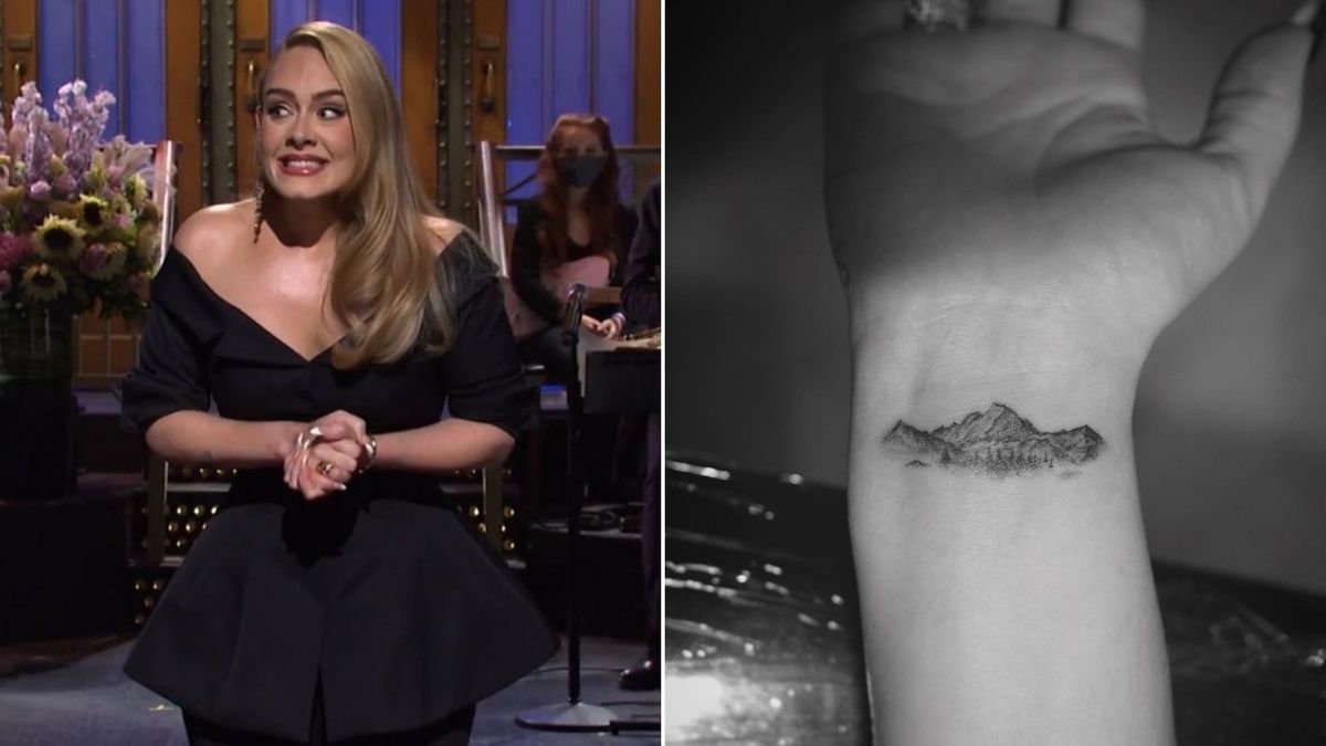 Clever Adele fans work out the singer has a new tattoo after seeing a  cryptic Instagram photo - 9Celebrity