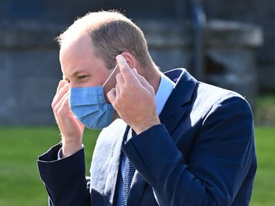 Prince William tested positive for COVID-19 in April.