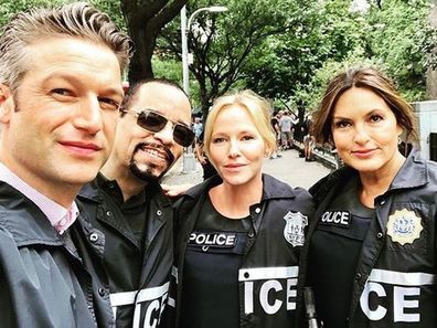 Ice-T and Law & Order: SUV cast