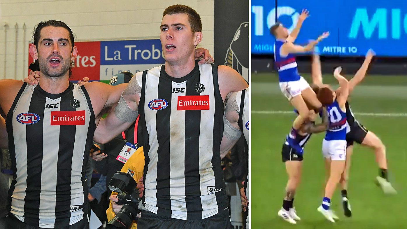 Collingwood pull off late comeback win, Crozier has mark of the year contender