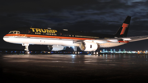 Mr Trump's personal Boeing 757 was always the crown jewel of his wealth.