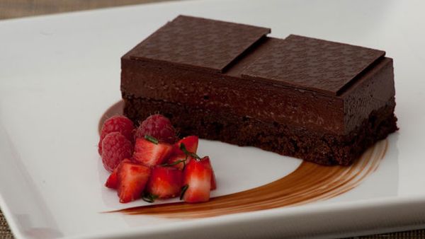 Chocolate truffle cake