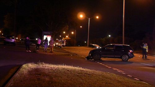 The fatal collision occurred at approximately 9pm last night on the Princes Highway near Winterton Road.