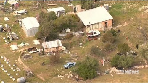 Mr Kuskoff' was shot during a siege at his rural property. (9NEWS)