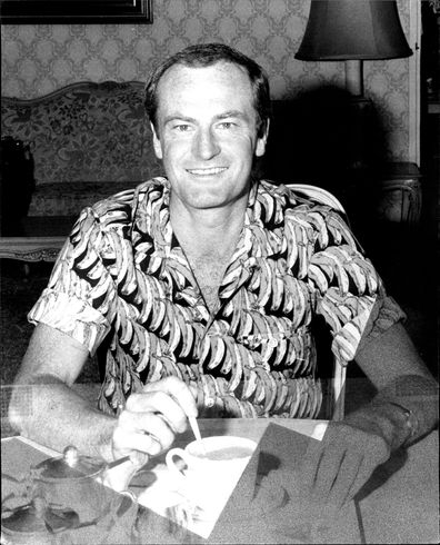 Peter Allen on tour in Australia in 1977.