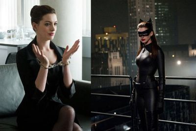 Anne Hathaway as Catwoman/Selina Kyle in The Dark Knight Rises (2012)
