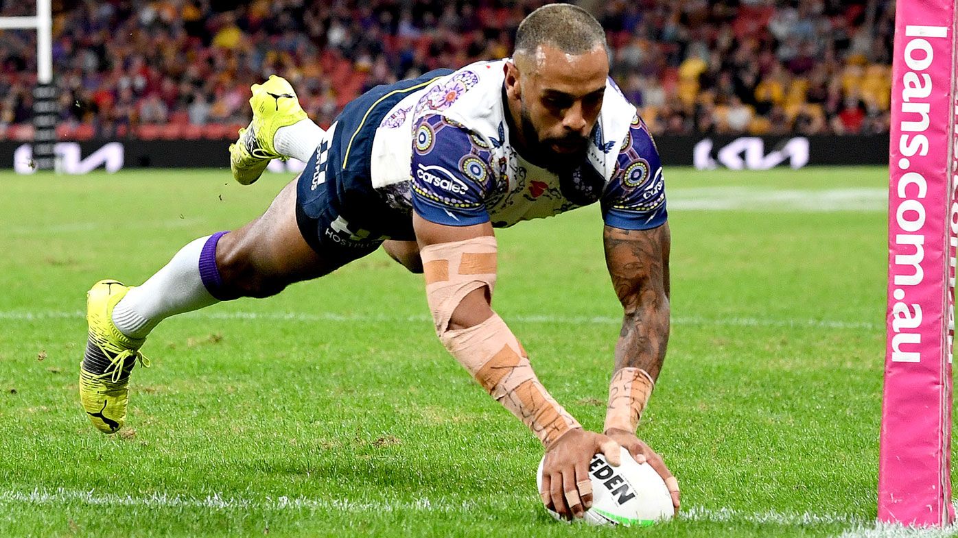 Josh Addo-Carr touches down.