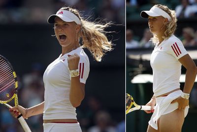 Caroline's stocks rose as she reached the third round at Wimbledon in 2008. (AAP)