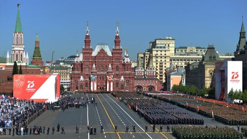 200624 Russia military parade Red Square Moscow WWII Nazi Germany defeat anniversary coronavirus COVID-19 delay