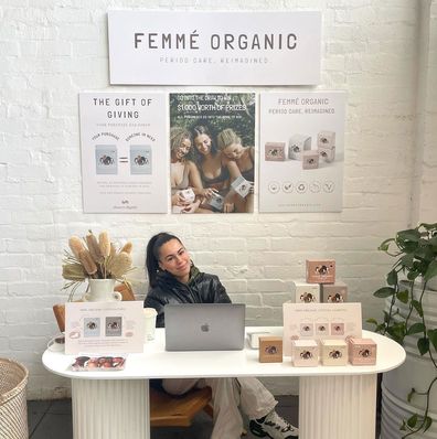 Femme Organic promotes a more sustainable approach to period care.