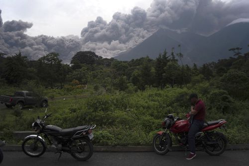 Volcano eruption in Central America kills 25 injures hundreds