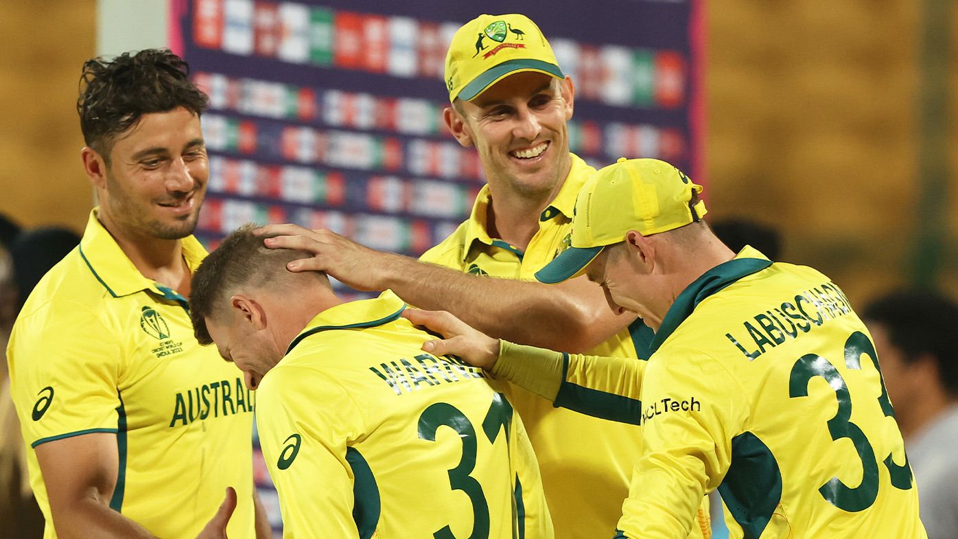 Mitchell Marsh and his teammates.