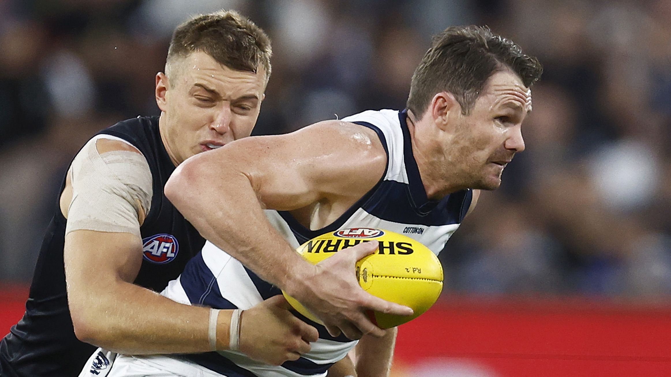 'Two shockers': Questions raised over Patrick Dangerfield's form amid Geelong's winless start