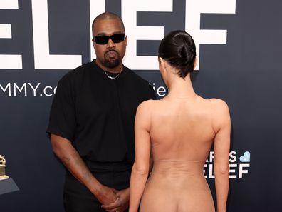 Kanye West and Bianca Censori