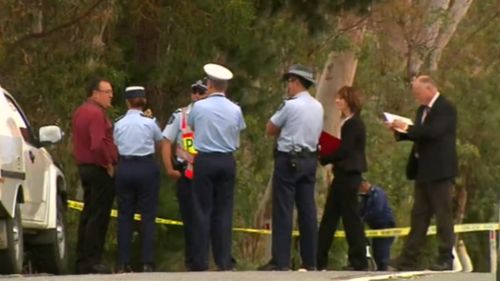 The victim's body was found by a roadside in the Adelaide Hills. (9NEWS)