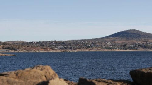 A bush party was broken up by police in Lake Jindabyne. 