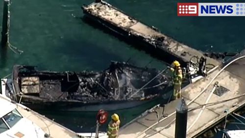 Elderly man taken to hospital after Blairgowrie boat fire