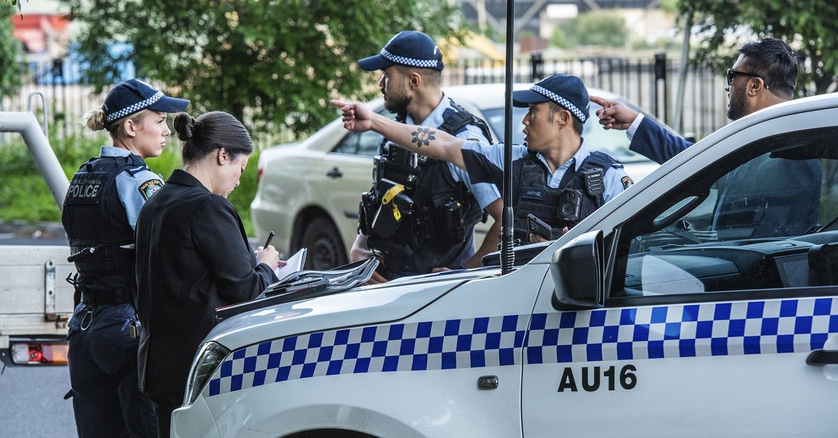 Police hunt more men after two charged over fatal shooting in Sydney’s west