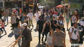 Temperatures soar at Ekka in Brisbane 