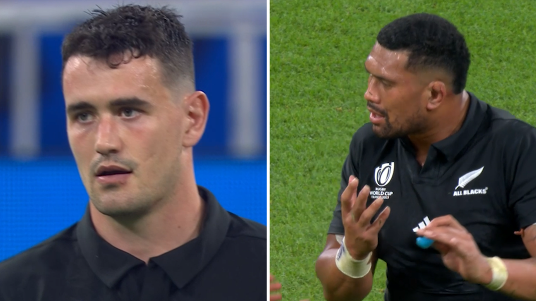 All Blacks make sweeping changes to play Namibia after crushing loss to France in tournament opener