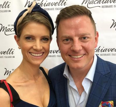 Ben Fordham with wife Jodie Speers.