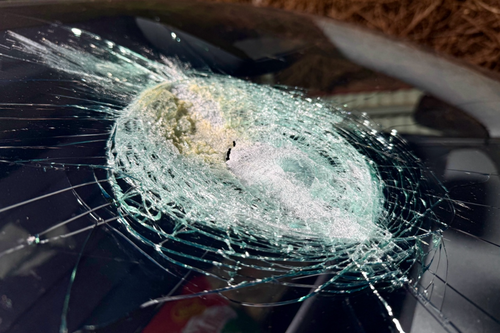 Aï»¿ man was struck by a potential meteorite while driving on a remote highway in South Australia, in what experts say could be a billion-to-one near miss. 