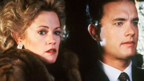 Melanie Griffiths and Tom Hanks in the movie adaptation of 'Bonfire of the Vanities'. (Warner Bros)
