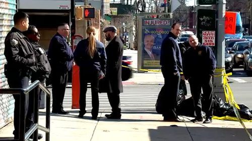 CNN crime scene Brooklyn murder Harvey Marcelin