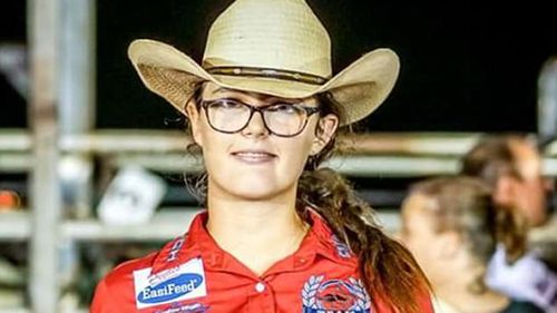 Katelyn Simpson has also been the target of vicious cyber bullies, her dad says. (Spokz Photography, Noonamah Tavern &amp; Rodeo)