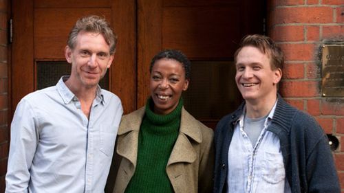 (Left to right) Ron Weasley will be played by Paul Thornley, Hermione Granger by Noma Dumezweni and Harry Potter by Jamie Parker. (Twitter: @HPPlayLDN)