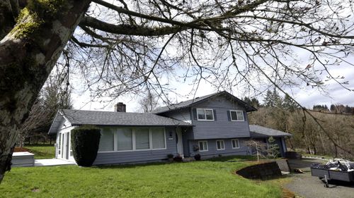 The house in Woodland, Washington, where the Hart Family lived.