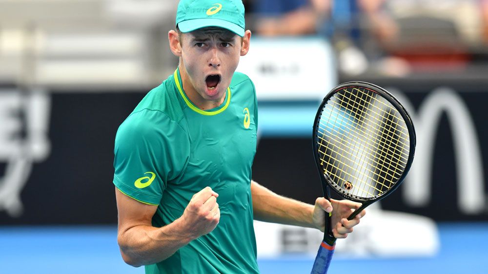 Australian teenage tennis star Alex De Minaur into first ATP Tour semi-finals at Brisbane International