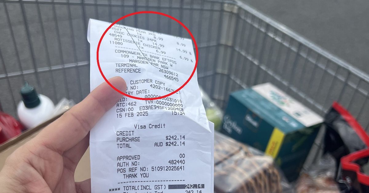 Costco Australia receipt check Surprise detail Costco workers are