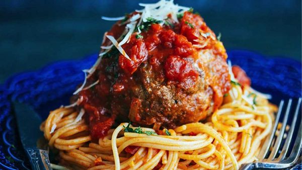 Giant meatballs