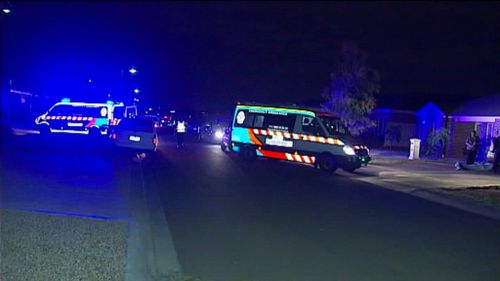The man was shot during a brawl on Dalray Crescent. (9NEWS)