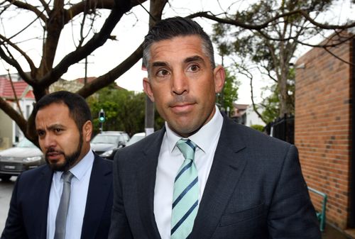 Braith Anasta has been given a 12 month good behaviour bond after pleading guilty to driving while suspended.