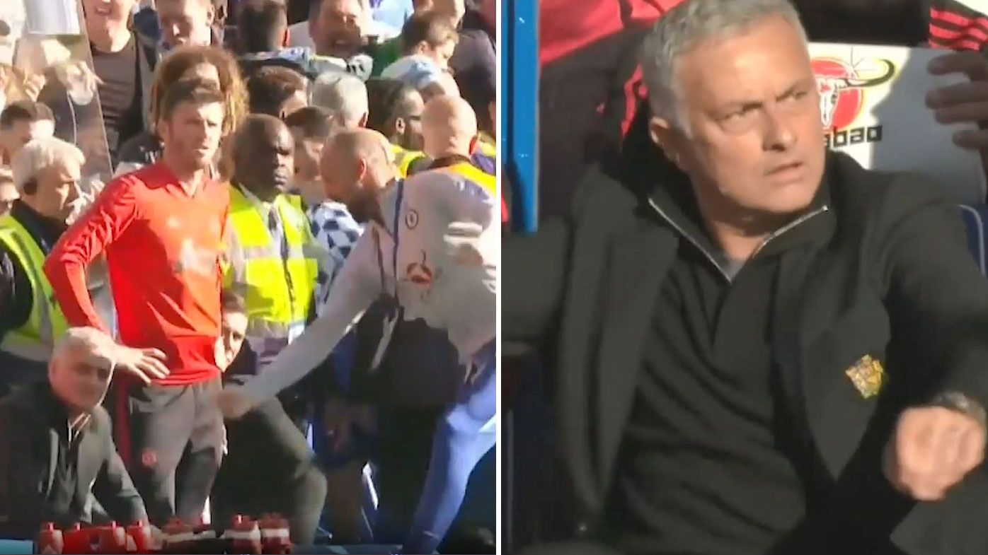 EPL: New footage vindicates Jose Mourinho in Chelsea-United sideline scuffle