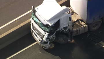 Police are investigating whether a road rage incident triggered a multi-vehicle crash on a Melbourne freeway.