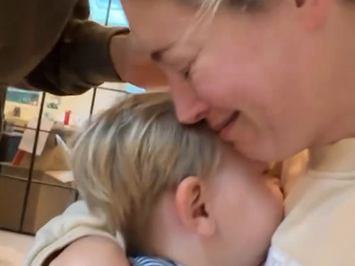 Holly Kingston shocked by his son's bad haircut from dad Jimmy Nicholson