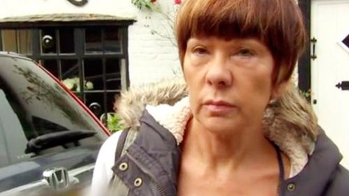 Brenda Leyland, 63, was confronted by a Sky News reporter. (Sky News)