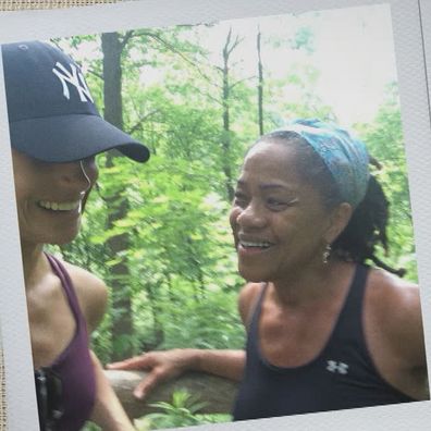 A photo of Meghan Markle and mum Doria Ragland in With Love, Meghan