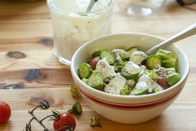 Salad dressings to go easy on: Sour Cream