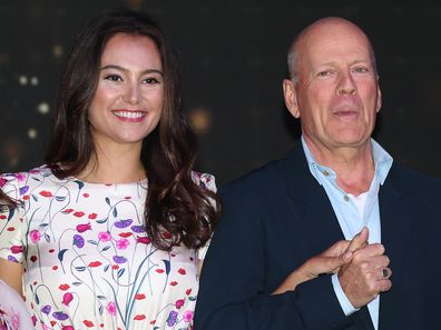 Bruce Willis and his wife American model Emma Heming