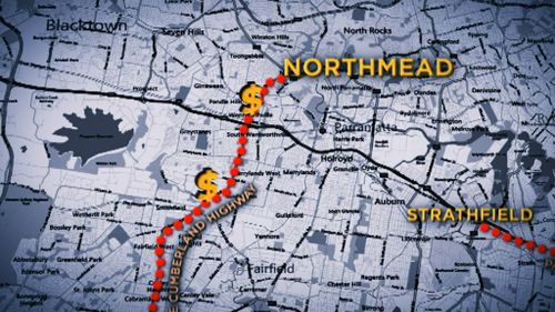 Cumberland Highway will also be improved between Warwick Farm and Northmead at a cost of $18 million. (9NEWS)