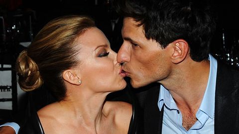 Kylie Minogue and Andres Velencoso