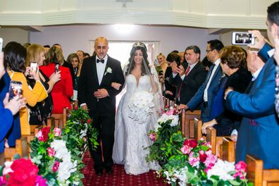 My Wedding Day: Priest arrives 45 minutes late to Lebanese Italian wedding