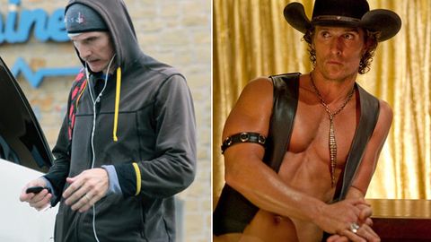 Stick thin: Matthew McConaughey's shock movie transformation