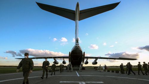 The Ilyushin Il-80 aircraft is designed to be an airborne nuclear command centre.