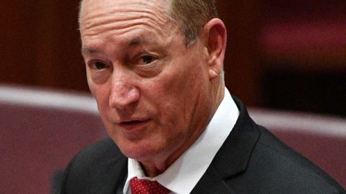 Katter Australia Party senator Fraser Anning raised eyebrows with his maiden speech.